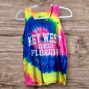 Key West tie-dyed tank top. Small.